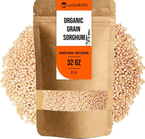 Organic Whole Grain Sorghum 2 lb Gluten Free Ancient Grain | High