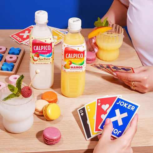 6 Pack 16.9 oz (Pack 6) CALPICO Flavor Variety Smooth, Creamy & Refreshing Non-Carbonated Beverage, Sweet and Tangy