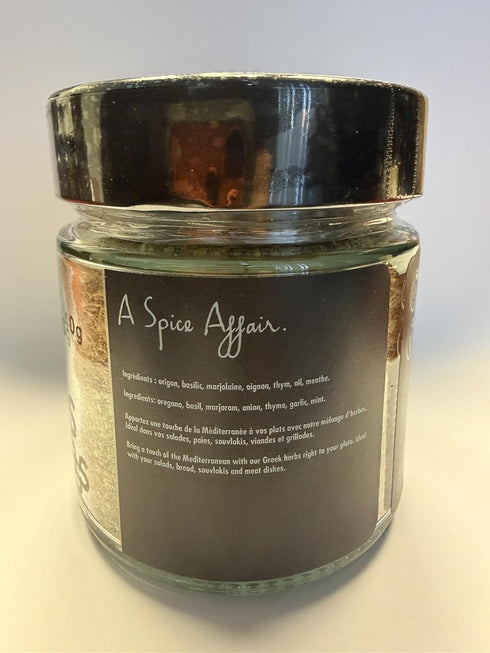 40 (1.4 oz) A Spice Affairs Greek Herbs | Classic, Fragrant & Mediterranean Herb Blend | All-Natural, Non-GMO