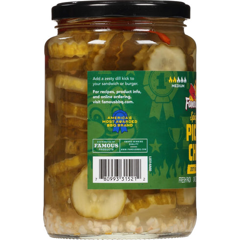 2 1 (72 oz.) Famous Dave's Pickle Variety Bundle - pck Sweet n' Spicy & pck Spicy Dill