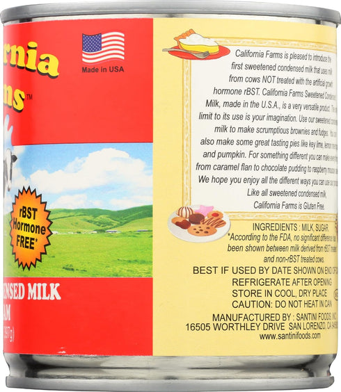 14 OZ CALIFORNIA FARMS Sweetened Condensed Milk
