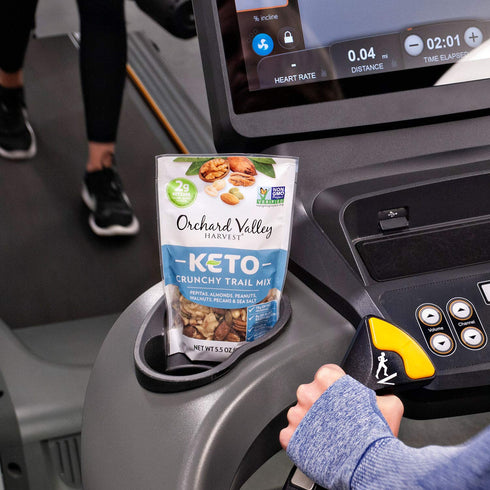 5.5 (Pack 6), Orchard Valley Harvest Keto Crunchy Trail Mix, Ounces of Pepitas, Almonds, Peanuts, Walnuts, and Pecans