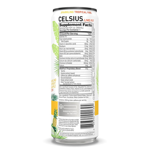 12 Oz, Pack (Pack 12) CELSIUS Essential Energy Drink, Fl What's Your Vibe Variety