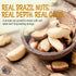 2 lb 100% Oh! Nuts Brazil Nuts, Raw, Unsalted, No Shell, Whole in Resealable Bag Natural Nuts, Rich in Selenium Vegan