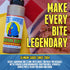 8 oz 1 Pack Secret Aardvark Reaper Hot Sauce - Carolina Reaper Hot Sauce, Smoky, Low Carb, Dairy Free, Spicy BBQ Sauce