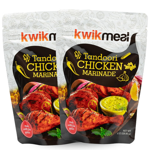 KwikMeal Restaurant-Style Punjabi Tandoori Chicken Marinade Paste | Authentic North Indian Tandoori