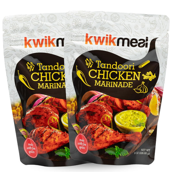 KwikMeal Restaurant-Style Punjabi Tandoori Chicken Marinade Paste | Authentic North Indian Tandoori