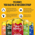 Pack, 5 11oz 100% Yes Honey Sparkling Tea & Soda Variety Flavors, Cans, Honey-Sweetened, Functional Teas