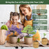LUOJIBIE Bonsai Tree Kit, Complete Bonzai Tree Starter Kits, for Mom, Unique Christmas Birthday Gardening Gifts