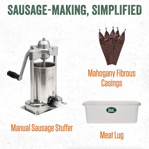 Summer 100 5 4 Packet LEM Products Backwoods Jalapeno Cured Sausage Seasoning, Ideal for Wild Game and Domestic Meat
