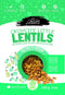 THREE FARMERS Salt & Vinegar Crunchy Little Lentils, 140 GR