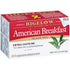 Bigelow Tea American Breakfast Black Tea Bags, Caffeinated Tea, 20 Count Box