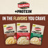100% 4 4.6 (Pack 10) Idahoan Loaded Baked +Protein Mashed Potatoes, Naturally Gluten-Free, Real Idaho Potatoes