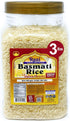 Rani Platinum White Basmati Rice Extra Long Aged 48oz (3lbs) 1.36kg PET