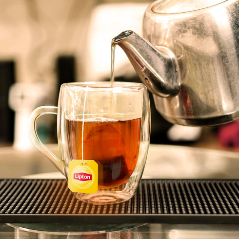 240 (20ct Pack 12) Lipton Black Tea Bags, Hot or Iced, Black tea with Caffeine, Total Bags