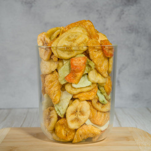 Smarty Stop (1.8 (Pack 1)) Dried Vegetables Snacks Mixed Crispy Fruit Chips Pound