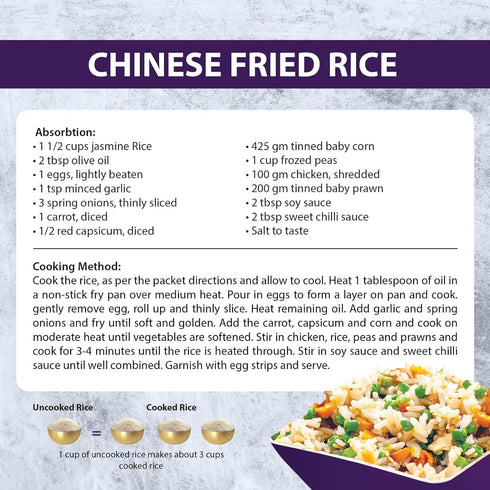2 lbs Falak Jasmine Rice - Thai Hom Mali Jasmine Rice - Authentic, Non-Sticky, Aromatic White Rice Grains - Gluten Free