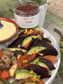 3.5 oz. Premium Ground Sumac Spice by SPICE + LEAF - Vegan Kosher Preservative Free Red Middle Eastern Ground Herb