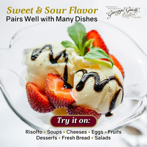 5.07 oz (150 ml) Pack 2 Giusti Truffle Glaze Based on Thick Balsamic Vinegar of Modena - Italian Gourmet Balsamic