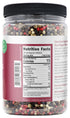 16 Oz, Viva Doria Rainbow Blend Peppercorn, Steam Sterilized Whole Black/Green Pepper, Whole Pink/White Pepper