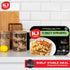 (2 Pack) KJ Poultry Kosher Ready Meals - Turkey Shwarma, MRE Meat Meals Ready to Eat, Gluten Free, Halal, Prepared
