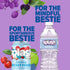 6-Pack, 16.9 Oz SPLASH REFRESHER Flavored Water Bottles, Acai Grape Flavor - Fl - Refreshing Flavored Bottled Water