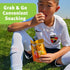 0.63 Oz (Pack 12), 100% Crispy Green Freeze-Dried Mango Fruit Snacks, of Pure Fruit, All-Natural, No Added Sugar