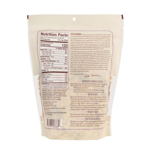 16oz (Pack 1) Bob's Red Mill Gluten Free Muesli, of - Gluten Free, Non GMO, Kosher