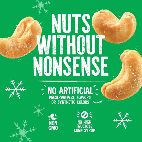 (1-Pack) 5oz Emerald Nuts Sugar Cookie Flavored Cashews | Resealable Bag | Kosher Dairy Certified, Non-GMO, Contains No