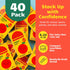 100% 49 Pack 4.23 oz (40 Pack), SunCup Juice Boxes for Kids | No Added Sugar, No Dyes, No Preservatives | Trusted