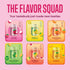 Pack 12oz, 12 Pack Sanzo Flavored Sparkling Water Variety - Yuzu Lemon, Calamansi Lime, Pomelo Grapefruit, Mango