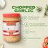 (32 oz) Garland Food Chopped Garlic in Jar - Convenient Garlic Chopped in Water for Cooking, Time-Saving Prep