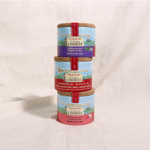 4.4 oz French Sea Salt Fleur de sel de Camargue by Le Saunier