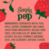 12 oz, 12 Pack Simply POP Prebiotic Soda Strawberry Cans, fl