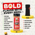 2 Flavor God Bottles Original BBQ Rub Mix, Natural Healthy Spice Blend For Grilling Chicken, Wings, Beef, Pork, Bacon