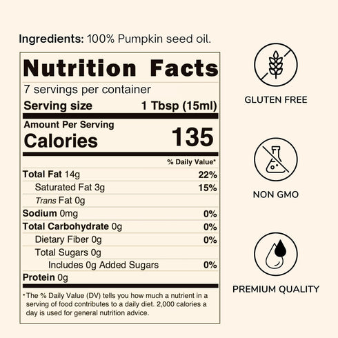 270-Year 100% 3.4 Oz 2 Pack Belvoro Toasted Styrian Pumpkin Seed Oil | Tradition | Pure, Unrefined Roasted Pumpkin Seed