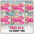 40 Count (Pack 6) Good Time Organic Mints - Cotton Candy | Cane Sugar, Natural Flavors, No Artificial Colors