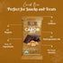 3 2 Pack Missy J's Organic Peanut Butter Carob Bar Ounce | Carob Made w/Coconut Sugar, Vegan and Gluten-Free | Healthy