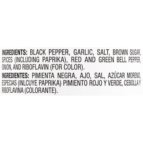 2.6 oz Lawry's Garlic Pepper Coarse Ground Blend