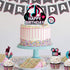 25Pcs Tik Happy Birthday Cake Toppers - Musical Tik Cupcake Toppers for Girl's Karaoke Themed Party Supplies, Music