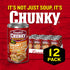 18.8 oz (12 Pack) Campbell's Chunky Creamy Chicken Cajun Style Alfredo With Andouille Sausage Soup, Can