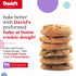 Frozen 80 Count David's Cookies Preformed Cookie Dough Chocolate Chunk & Peanut Butter, Ready-to-Bake Cookies