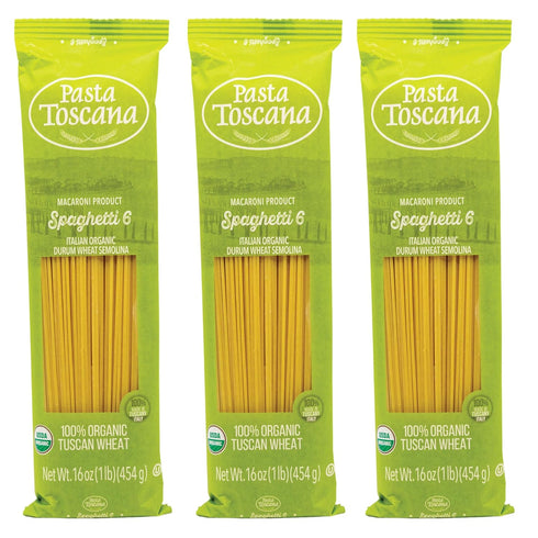 Pasta Toscana Italian Organic Pasta | Organic Tuscan Wheat | Italian Organic Durum Wheat