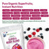 8 7 oz. Z Natural Foods Super Berry Blend: Organic Freeze-Dried, Delicious Fruit Powder for Overall Well Being, Add
