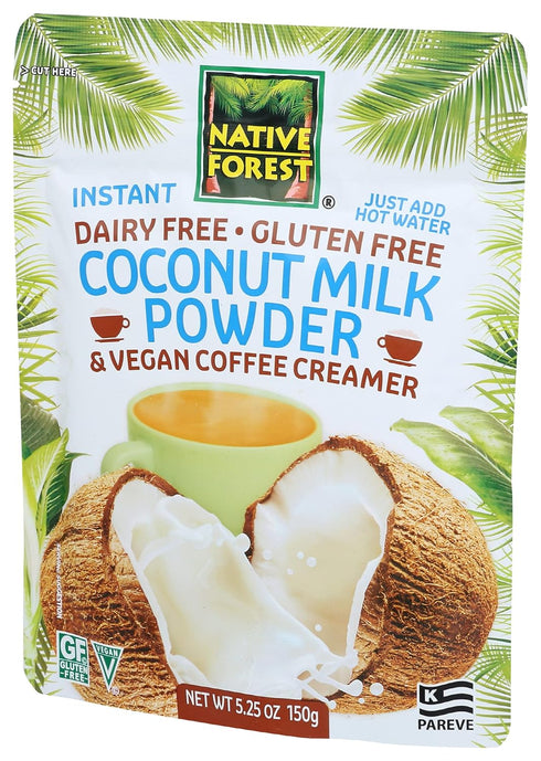 5.25 Native Forest Coconut Milk Powder - Coconut Cream Powder, Vegan Non-Dairy Creamer for Coffee and Tea, Easy to Use