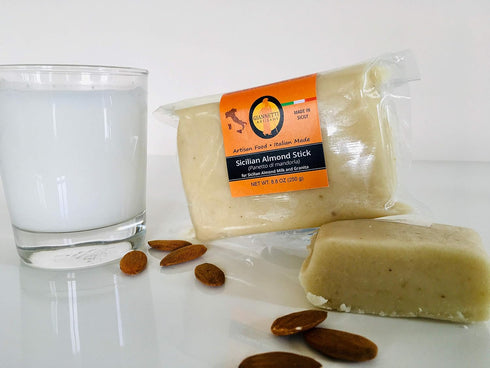 8.8 oz) Pack Giannetti Artisans Imported Sicilian Almond Paste (sugared - Single
