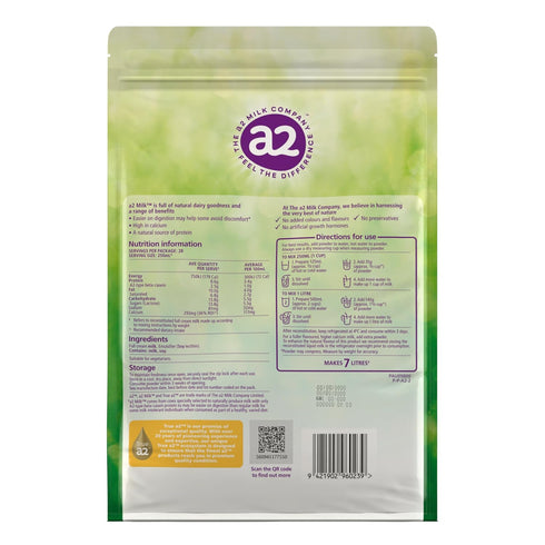 a2 Milk a2 1 Instant Milk Powder Full Cream kg (Australia Import)
