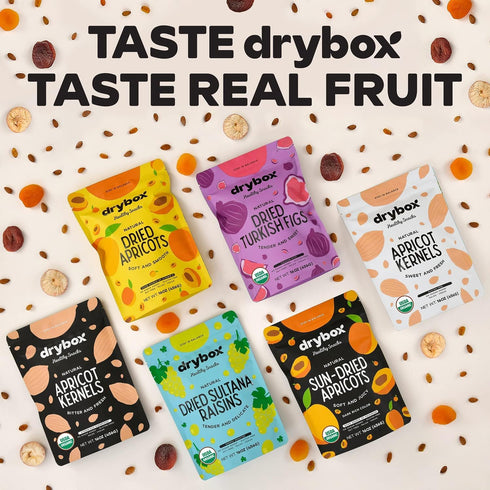 1 Pack 1 lb Pack, 1 lb Drybox Organic Dried Turkish Figs No Sugar Added, Smyrna Fig Unsulfured Unsweetened Non-GMO