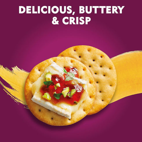 (6 Toasteds Crackers, Party Snacks, Lunch Snacks, Classic Buttercrisp Boxes)