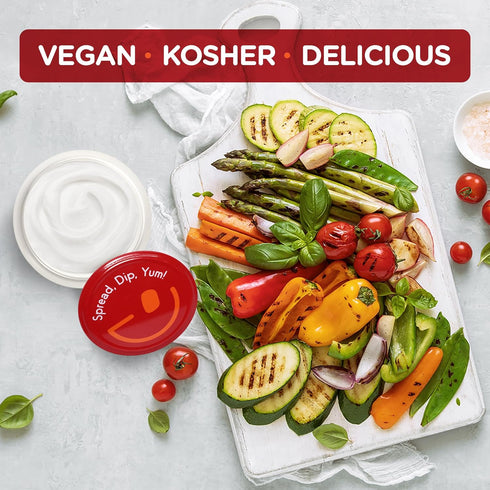 Simon Foods - TOUM, To Provide healthier alternatives. Vegan, Kosher & Keto-Friendly Garlic Spread, Dip, Sauce